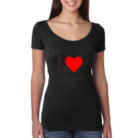 I Love Progressive Rock Women's Triblend Scoop T-shirt | Artistshot