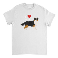 I Love My Black & Tan Australian Shepherd Dog Lover Classic T-shirt | Artistshot