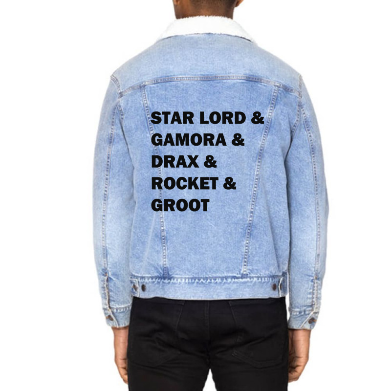 Hot Trend Galaxy Crew Unisex Sherpa-Lined Denim Jacket by Brink Beaulah | Artistshot