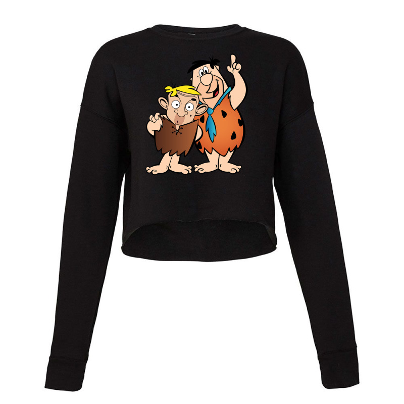 Barney Rubble Cropped Sweater by safirra | Artistshot