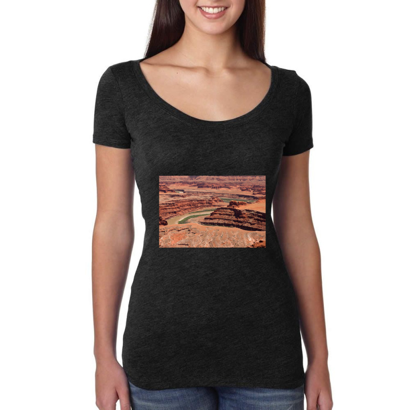 Deadhorse Point The Final Episode Women's Triblend Scoop T-shirt by hapkeluciik | Artistshot