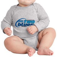 Parramatta Two Blues Long Sleeve Baby Bodysuit | Artistshot