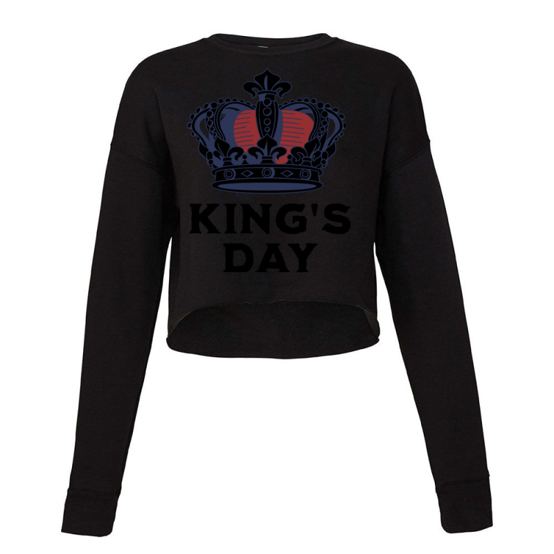 Kingsday T Shirt Amsterdam Koningsdag Kings Day Netherlands Cropped Sweater by KENNETHPACLING | Artistshot