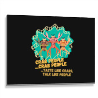 Crab People  11 Metal Print Horizontal | Artistshot