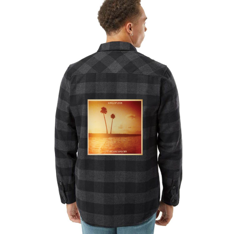 Kings Of Leon Aha Shake Heartbreak Come Around Sundown Flannel Shirt | Artistshot