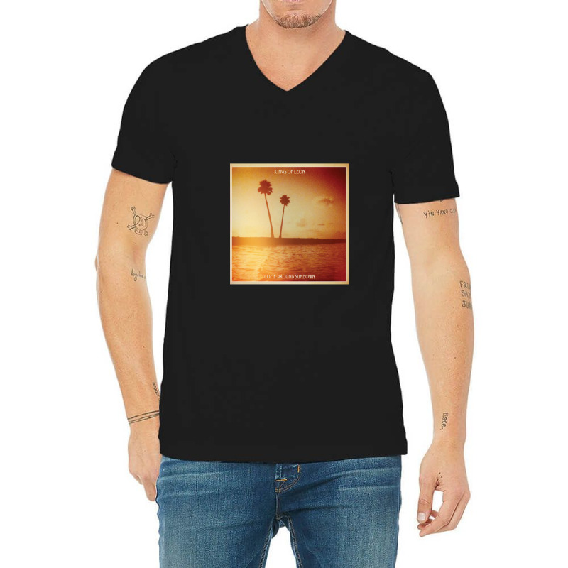 Kings Of Leon Aha Shake Heartbreak Come Around Sundown V-neck Tee | Artistshot