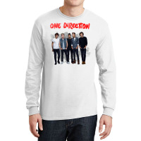 One Direction Watercolor [tw] Long Sleeve Shirts | Artistshot