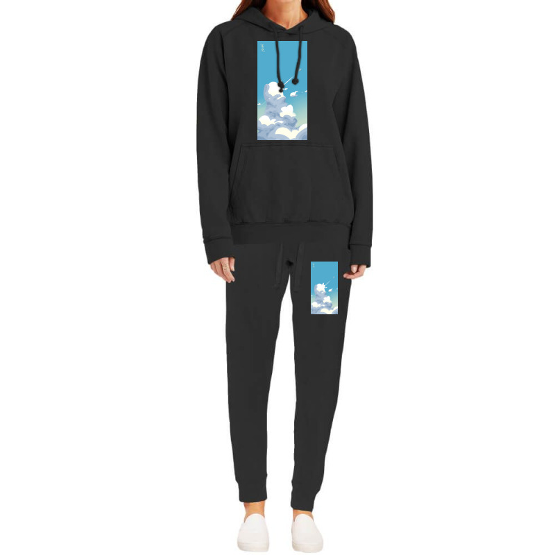 Aozora Poster Hippie (1) Hoodie & Jogger Set | Artistshot