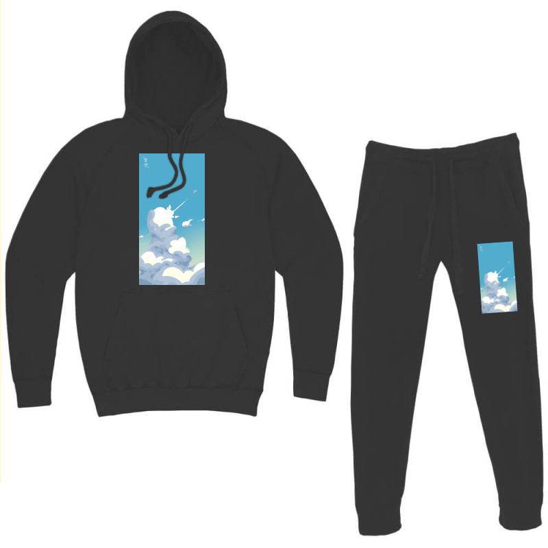 Aozora Poster Hippie (1) Hoodie & Jogger Set | Artistshot