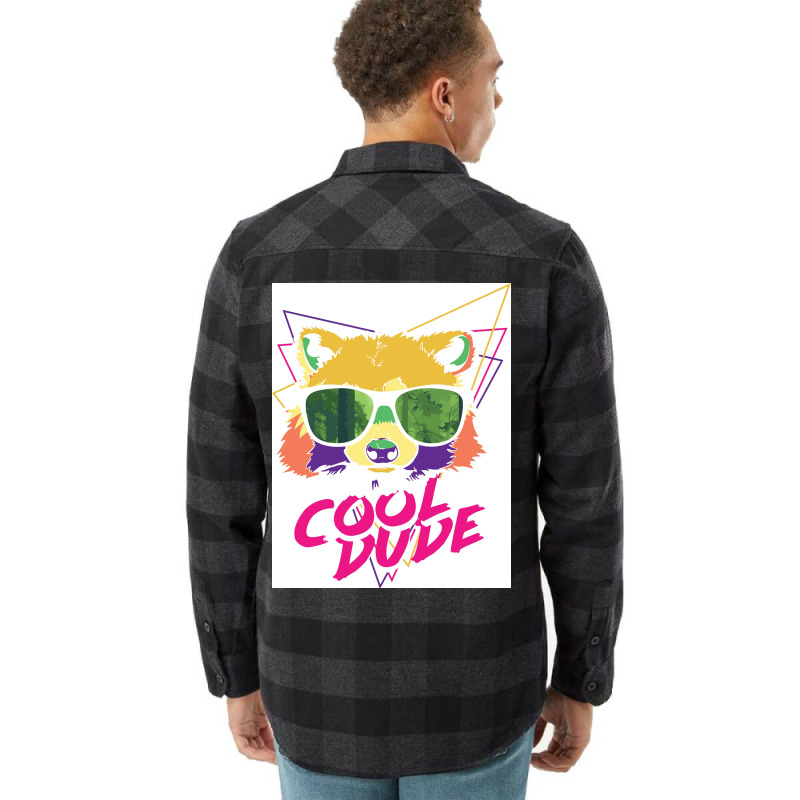 Cool Dude Poster Stars Flannel Shirt | Artistshot