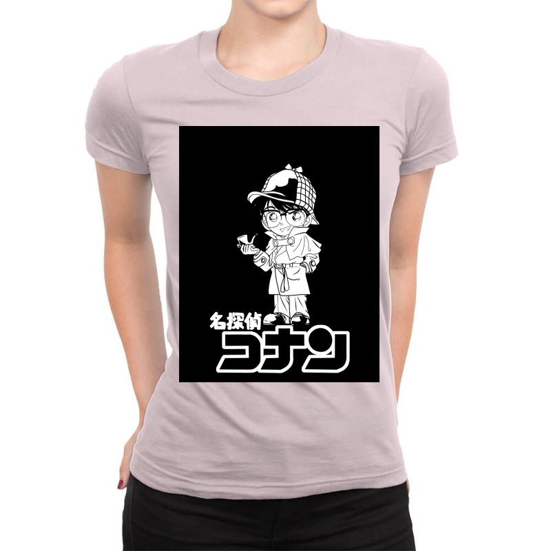 Detective Conan Poster Cool Ladies Fitted T-Shirt by astorgnesaa | Artistshot