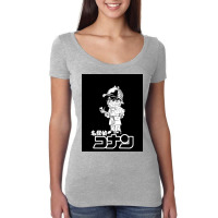 Detective Conan Poster Cool Women's Triblend Scoop T-shirt | Artistshot