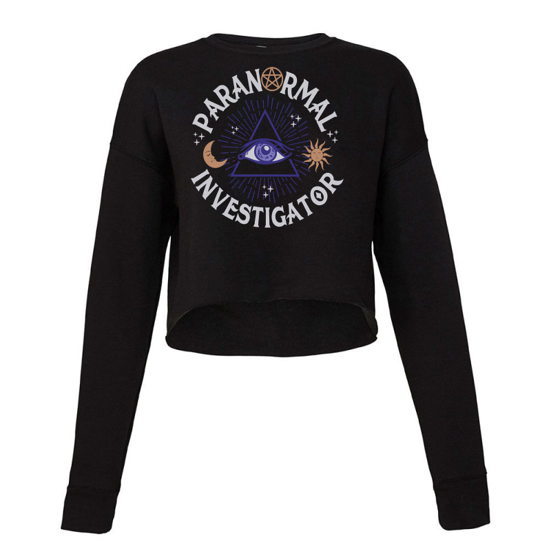 Paranormal Investigator  Ghost Hunting  Ghost Cropped Sweater by thuhuong | Artistshot