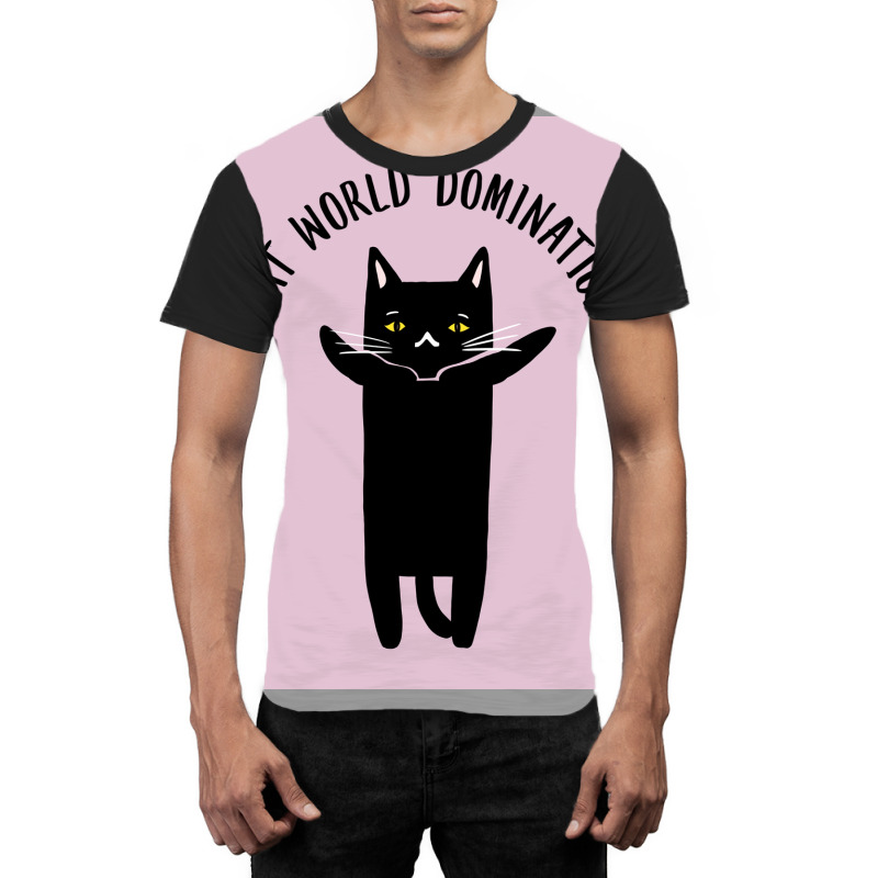 Cat World Domination Poster Hipster Graphic T-shirt by irokwegneemt | Artistshot