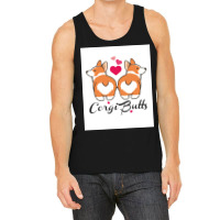 Corgi Butts Funny Dog Poster Funny Tank Top | Artistshot