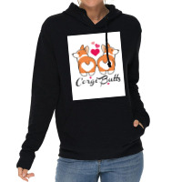 Corgi Butts Funny Dog Poster Funny Lightweight Hoodie | Artistshot