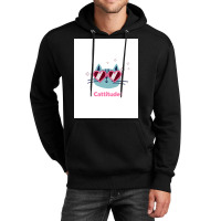 Cattitude Cat With Pink Sunglasses Poster Travel Unisex Hoodie | Artistshot