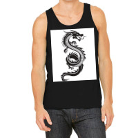 Chinese Dragon Black And White Poster Love Tank Top | Artistshot