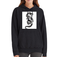 Chinese Dragon Black And White Poster Love Vintage Hoodie | Artistshot