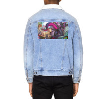 Catch Em All Poster Cool Unisex Sherpa-lined Denim Jacket | Artistshot