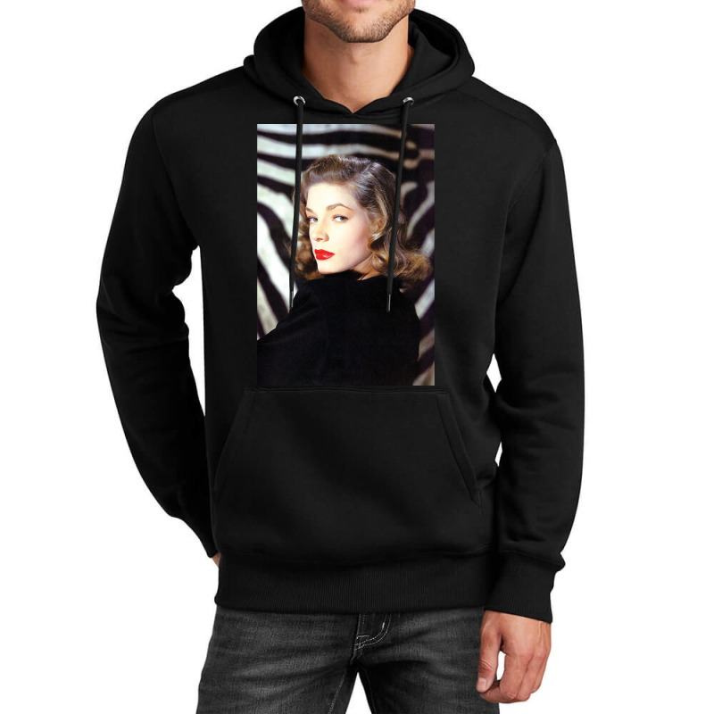 Lauren Bacall Unisex Hoodie by JoelJBerghoff | Artistshot