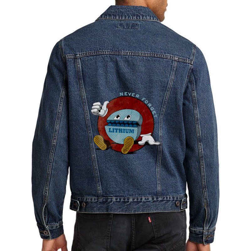 Never Forget   Lithium Men Denim Jacket | Artistshot