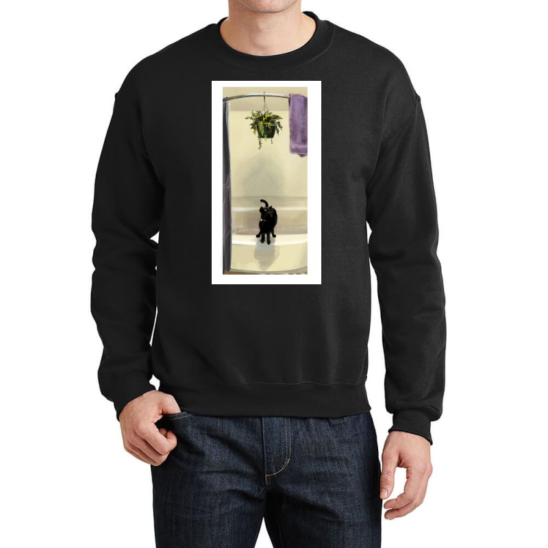 Contemplating Little Crimes Poster Girl Crewneck Sweatshirt | Artistshot