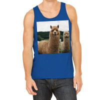 Cute Alpaca Poster 70s Tank Top | Artistshot