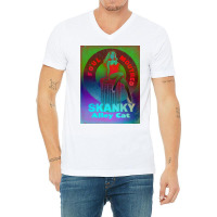 Foulmouthed Skanky Alley Cat By Nuancehoe Poster Girl V-neck Tee | Artistshot