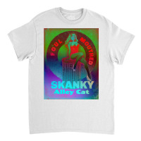 Foulmouthed Skanky Alley Cat By Nuancehoe Poster Girl Classic T-shirt | Artistshot