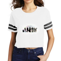 The Endless Silhouettes Scorecard Crop Tee | Artistshot