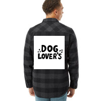 I Love Dogs Poster Stars Funny Flannel Shirt | Artistshot