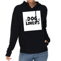 I Love Dogs Poster Stars Funny Lightweight Hoodie | Artistshot