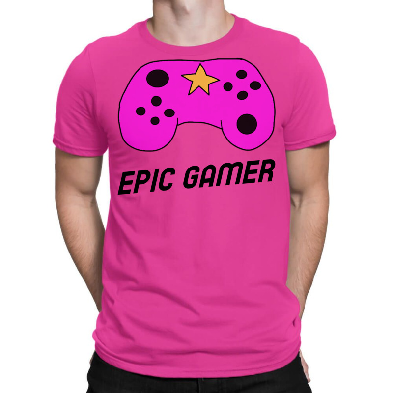 Epic Gamer Amp Controller For Kids Classic Tshirt Girl Aesthetic T-Shirt by bebbahctinb | Artistshot