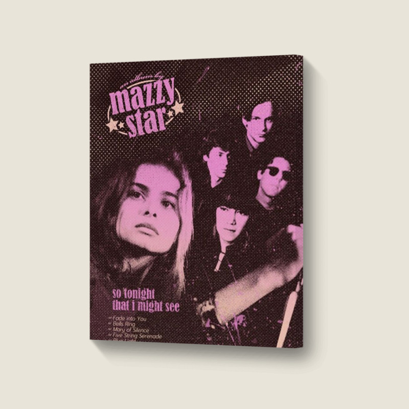 Gifts You Fans Mazzy Music Portrait Canvas Print | Artistshot