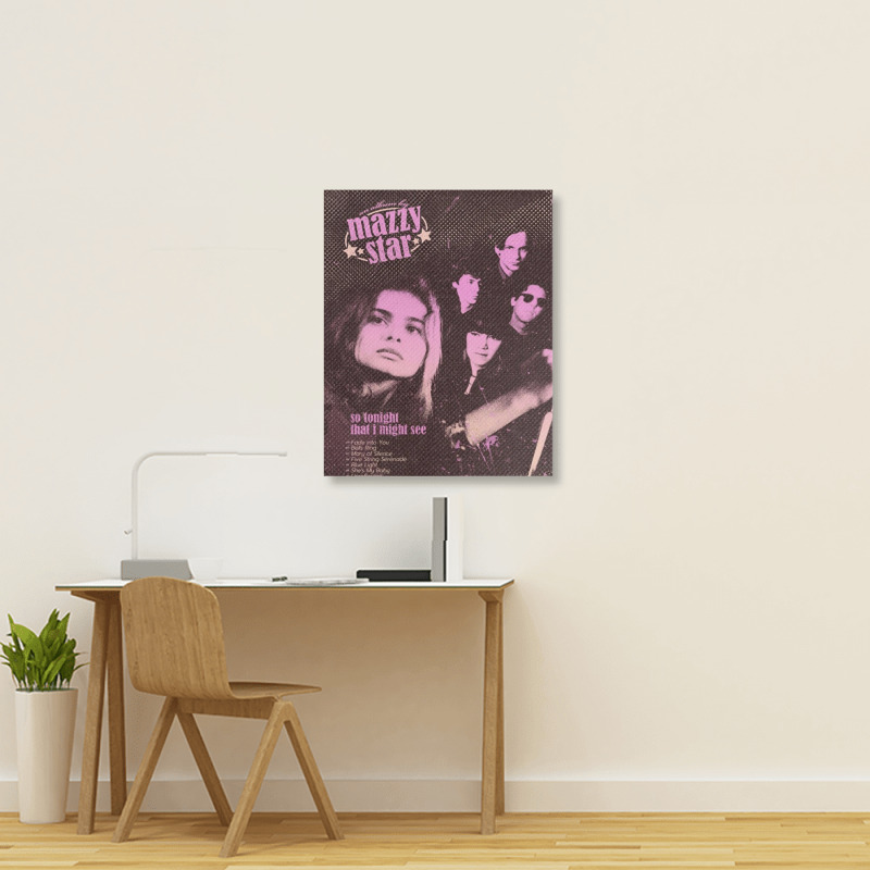 Gifts You Fans Mazzy Music Portrait Canvas Print | Artistshot