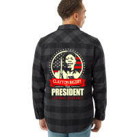 Clayton Bigsby For President Let That Hate Out Team S New   Green Flannel Shirt | Artistshot