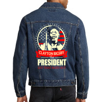 Clayton Bigsby For President Let That Hate Out Team S New   Green Men Denim Jacket | Artistshot