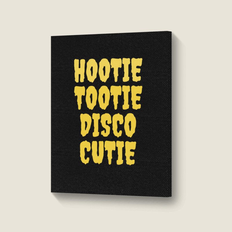 Hootie Tootie Disco Cutie Portrait Canvas Print | Artistshot