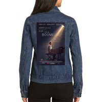 Tick Tick Boom! Ladies Denim Jacket | Artistshot