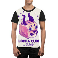 Floppa Cube Today Was A Good Day Flop Flop Happy Floppa Friday Racist Graphic T-shirt | Artistshot