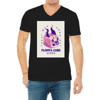 Floppa Cube Today Was A Good Day Flop Flop Happy Floppa Friday Racist V-neck Tee | Artistshot