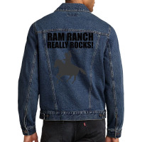 Ram Ranch Really Rocks! Men Denim Jacket | Artistshot