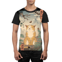 Edo Cat Poster Aesthetic Graphic T-shirt | Artistshot