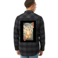 Edo Cat Poster Aesthetic Flannel Shirt | Artistshot