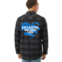 Governor Ron Desantis Make America Florida   Hipster Flannel Shirt | Artistshot