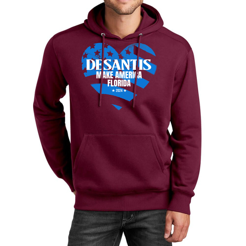 Governor Ron Desantis Make America Florida   Hipster Unisex Hoodie | Artistshot