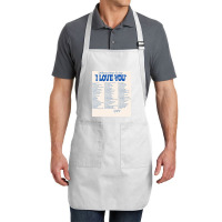 Different Ways To Say I Love You Full-length Apron | Artistshot