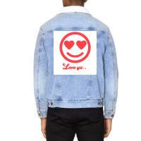 Love Ya  Cool Unisex Sherpa-lined Denim Jacket | Artistshot