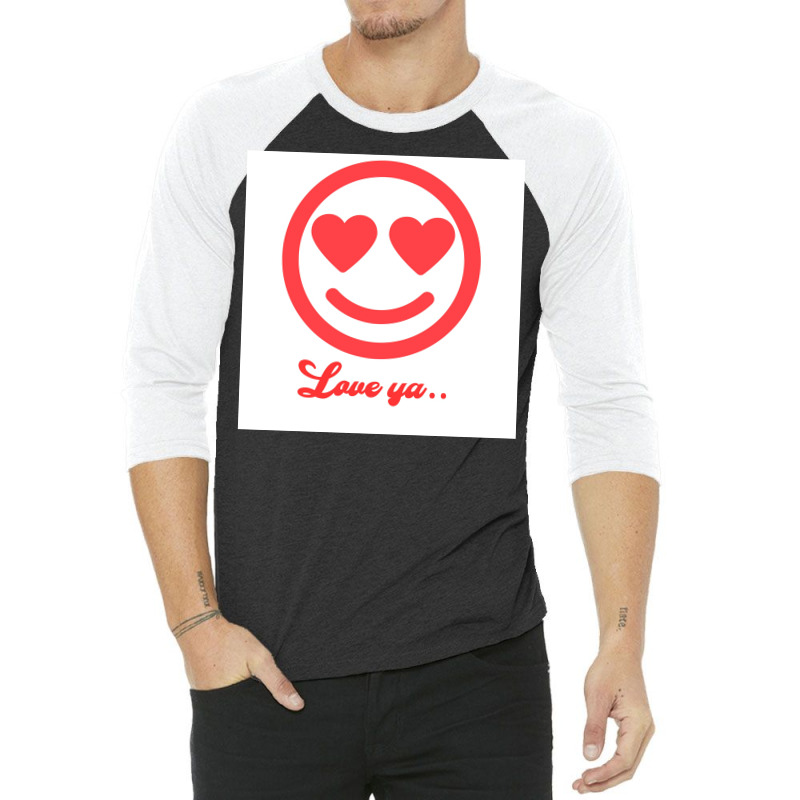 Love Ya  Cool 3/4 Sleeve Shirt by atitikanokok | Artistshot